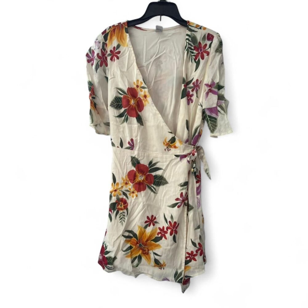 Old navy Women's Tropical Hibiscus Wrap Dress XS